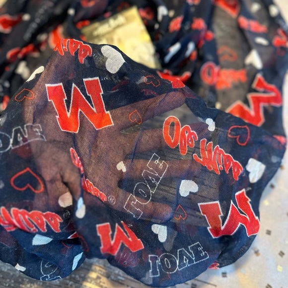 OLE MISS Sheer Scarf - Picture 2 of 6